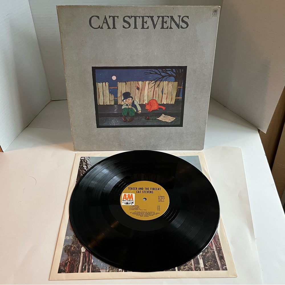 Cat Steven’s “Teaser and the Firecat” album 1971 mint condition